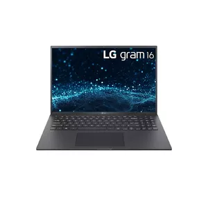 LG Gram 16ZB90R Intel® Core™ i7 i7-1360P Portatīvais dators 40,6 cm (16") WQXGA 16 GB LPDDR4x-SDRAM 1 TB SSD Wi-Fi 6E (802.11ax) Windows 11 Pro Melns