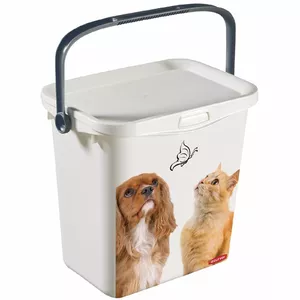 Box with lid and handle Multiboxx 6L 26x20x24cm Cat&Dog