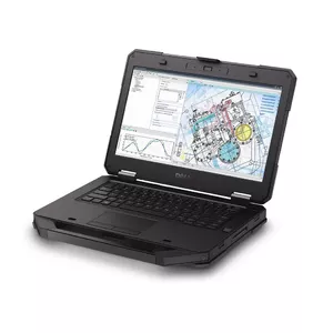 DELL Latitude 5414 RUGGED 14" Skārienjūtīgais ekrāns FHD Intel® Core™ i5-6300U, 8GB RAM, 256GB SSD, COM, Windows 10 Pro Jauna Baterija!