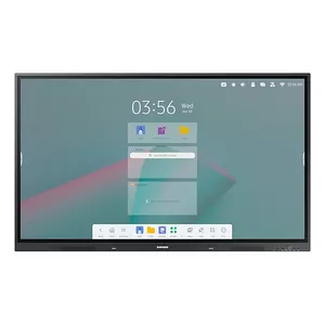 Samsung WA75C interactive whiteboard 190,5 cm (75") 3840 x 2160 пикселей Сенсорный экран Черный