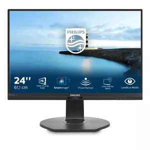 Philips B Line 240B7QPJEB/23 LED display 61,2 cm (24.1") 1920 x 1200 pikseļi WUXGA Melns