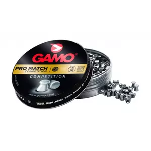 Gamo Match shot 4,5 mm kalibra šāviņi - 500 gab.
