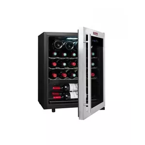 La Sommelière LS24A wine cooler Compressor wine cooler Freestanding Black 24 bottle(s)