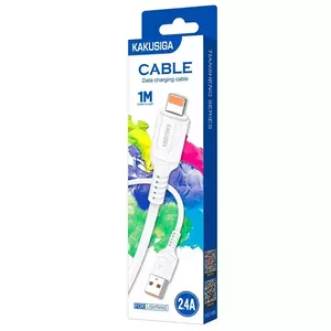 KAKUSIGA KSC-805 USB-A -> Lightning charging cable 15W | 2.4A | 100 cm white