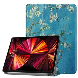 iLike Tri-Fold Eco-Leather Stand Case Xiaomi Redmi Pad SE 11'' (2023) Sakura