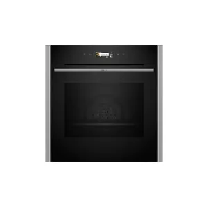 Neff N 70 B24CR71N0 oven 71 L A+ Black, Stainless steel