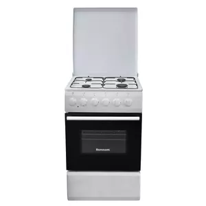 Ravanson KWGE-K50N cooker Freestanding cooker Electric Gas White A
