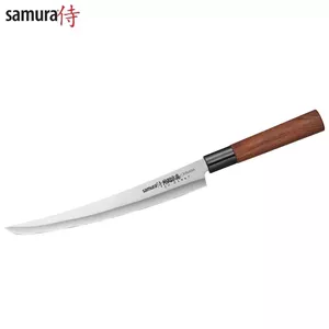 Samura OKINAWA Universal Kitchen Slicing knife Tanto 230mm from AUS 8 Japanese steel 59 HRC