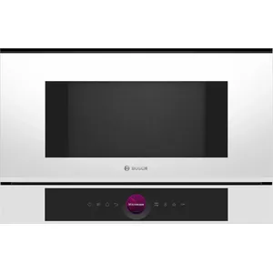 Bosch Serie 8 BFL7221W1 microwave Built-in Solo microwave 21 L 900 W White