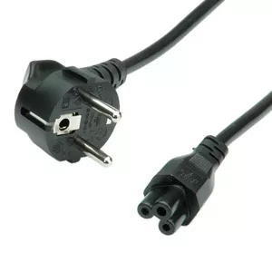 Value Power Cable, Straight Compaq Connector Melns 1,8 m