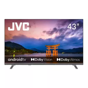 Телевизор|JVC|43"|4K/Smart|3840x2160|Wireless LAN|Bluetooth|Android TV|LT-43VA7300