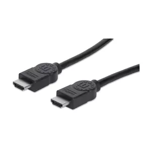 Manhattan 308816 HDMI kabelis 1 m HDMI Type A (Standard) Melns
