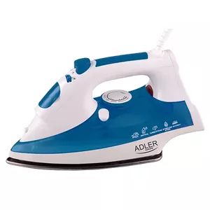 Adler AD 5022 Dry & Steam iron Ceramic soleplate 2200 W Blue, White