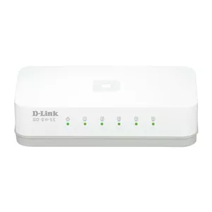 D-Link GO-SW-5E/E tīkla pārslēgs Nepārvaldīts Fast Ethernet (10/100) Balts