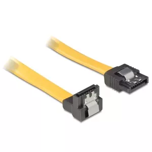 DeLOCK 0.5m SATA Cable SATA kabelis 0,5 m Dzeltens