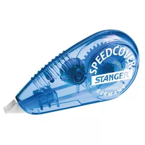 Stanger Speedcover correction tape 12 m Blue, Transparent 12 pc(s)