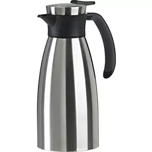 EMSA Soft Grip vacuum flask 1 L Black, Stainless steel
