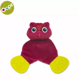 Oops Cat Comforter Mīksta rotaļlieta bērniem no 0m+ (21x5x12cm) Rozā 10008.21