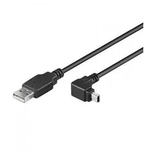 Techly ICOC-MUSB-AA-018ANG USB kabelis 1,8 m USB 2.0 USB A Mini-USB B Melns