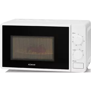 Bomann MW 6014 CB Countertop Solo microwave 20 L 700 W White