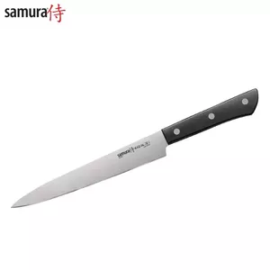 Samura HARAKIRI Universal Kitchen knife for Slicing 196mm 59 HRC with Black handle