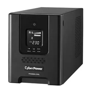 CyberPower PR3000ELCDSL nepārtrauktas barošanas avots (UPS) Line-Interactive 3 kilovoltampērs 2700 W 9 Maiņstrāvas izvade (-s)