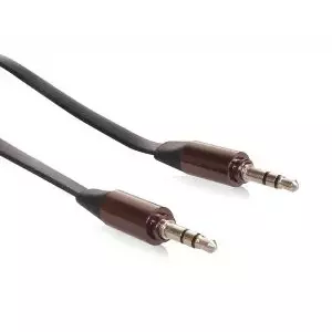 Maclean MCTV-694 B audio kabelis 1 m 3.5mm Melns