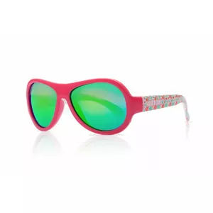 Akcija! SHADEZ Designer Leaf Print Pink Junior bērnu saulesbrilles, 3-7 gadi