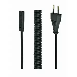 Gembird PC-C1-VDE-1.8M power cable Black C1 coupler Power plug type F