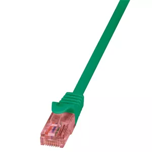 LogiLink 0.25m Cat.6 U/UTP tīkla kabelis Zaļš 0,25 m Cat6 U/UTP (UTP)