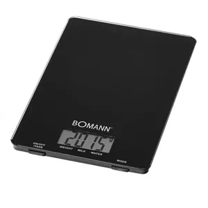 Bomann KW 1515 CB Black Countertop Square Electronic kitchen scale