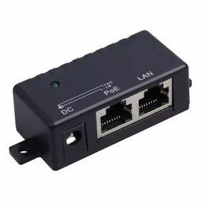 MikroTik pasivní PoE adaptér s LED,jack 2,1/5,5mm, Gigabitová verze