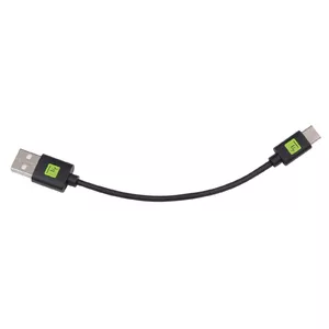 Techly ICOC MUSB20-CMAM01T USB kabelis 0,1 m USB 2.0 USB A USB C Melns