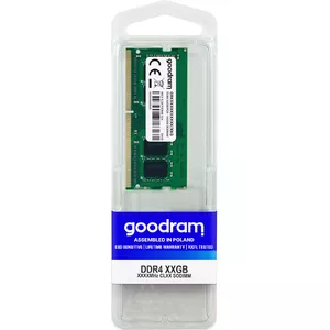 Goodram GR3200S464L22S/8G atmiņas modulis 8 GB 1 x 8 GB DDR4 3200 MHz
