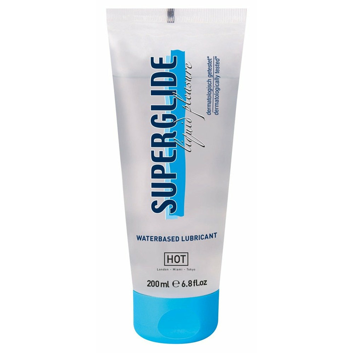 Универсальная смазка Hot Superglide Liquid Pleasure на водной основе 30 мл 44028 - HOT - Универсальные интимные смазки - Купить