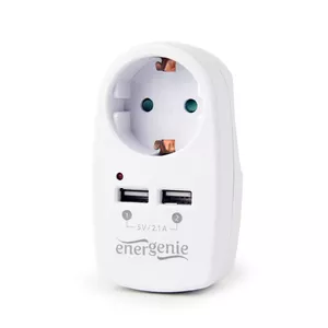 Gembird EG-ACU2-02 mobile device charger Universal White AC Indoor