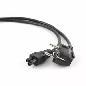 RoGer Euro 3-Pin PSU Cable 1m Black
