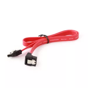 Gembird CC-SATAM-DATA90 SATA cable 0.5 m Black, Red