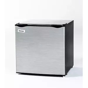 Ravanson LKK-50S combi-fridge Freestanding F Silver