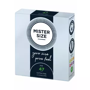 Mister Size 47mm pack of 3
