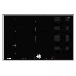 Neff T58BT20N0 hob Black, Stainless steel Built-in Zone induction hob 5 zone(s)