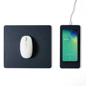 POUT Splitted mouse pad with high-speed charging HANDS 3 SPLIT dark blue