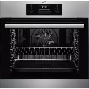 AEG BES331010M oven 71 L A Black, Stainless steel