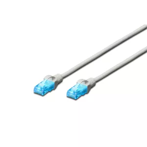 Digitus Cat5e, 0.5m tīkla kabelis Pelēks 0,5 m U/UTP (UTP)
