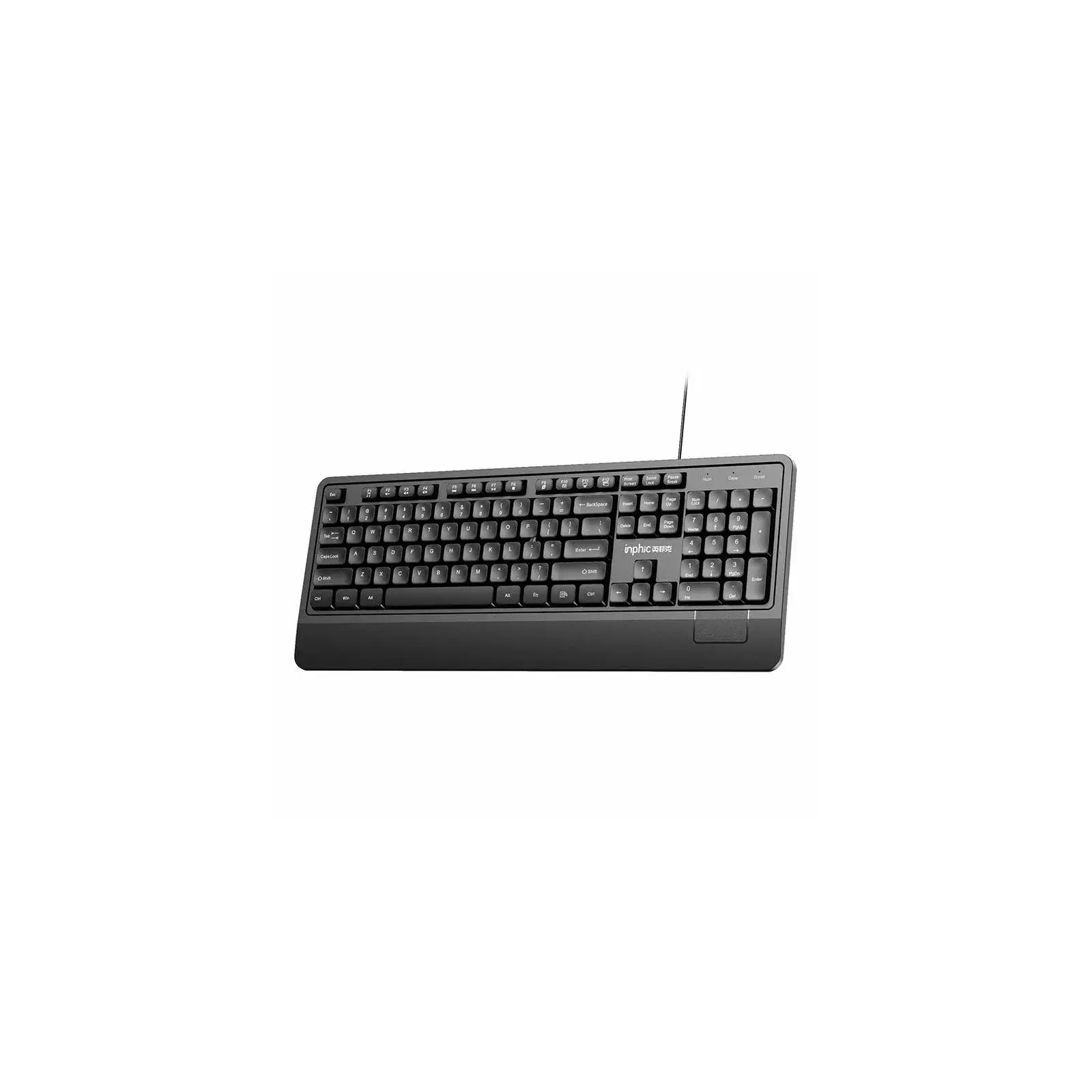 Klawiatura Przewodowa Inphic V Czarna V Keyboards Aio Lv