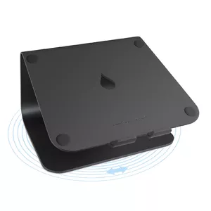 Rain Design mStand360 - drehbarer Aluminium Stand für MacBooks Notebooks bis 15 zoll Стойка для ноутбука Черный 38,1 cm (15")