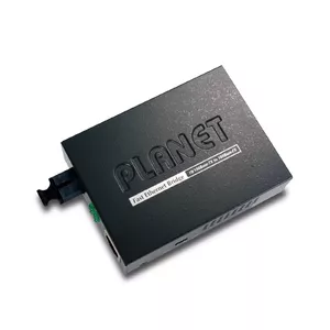 PLANET FT-806B20 tīlkla mediju pārveidotājs 100 Mbit/s 1550 nm Viens režīms Melns