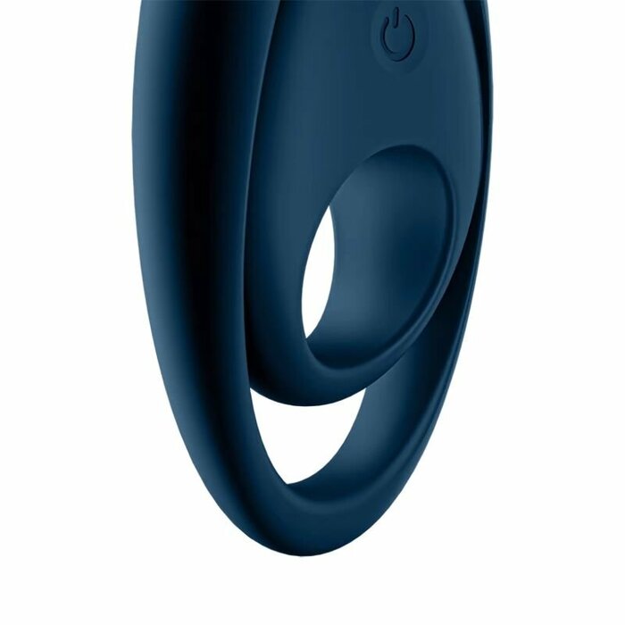 Виброкольцо Satisfyer Spectacular Duo с подхватом мошонки, желтый 4409933 - Satisfyer - ВиброКольца - Купить