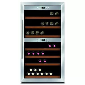 Caso Wine cooler Wine Master 66  Free standing, Bottles capacity Up to 66 bottles, Cooling type Compressor technology, Silver