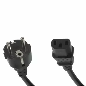 Riff Power Cable Universal Euro/IEC C13 Standart 3Pin 1.5m Black (OEM)